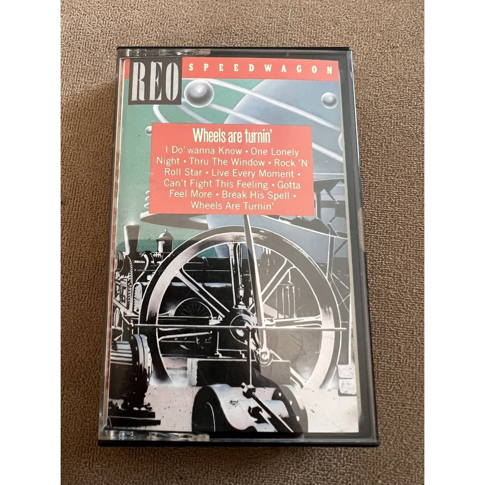 REO Speedwagon - Wheels Are‎ Turnin Cassette